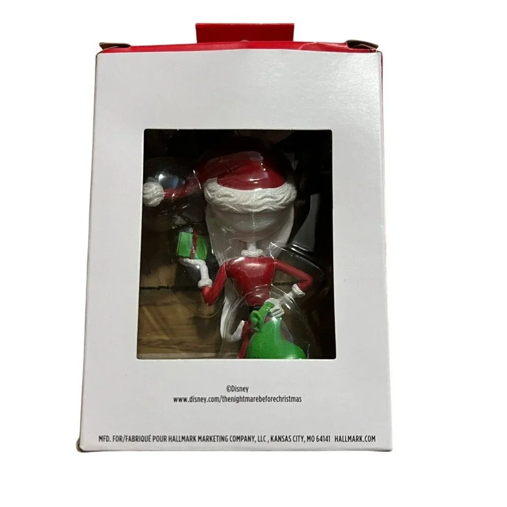 Hallmark Disney The Nightmare Before Christmas Jack Skellington Santa‎ Ornament
